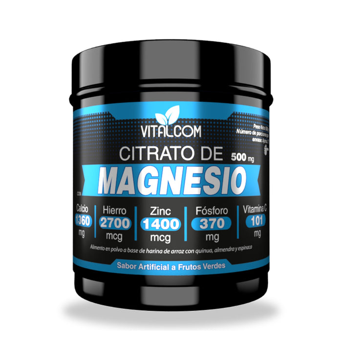 Citrato de Magnesio en polvo Vitalcom 500 g