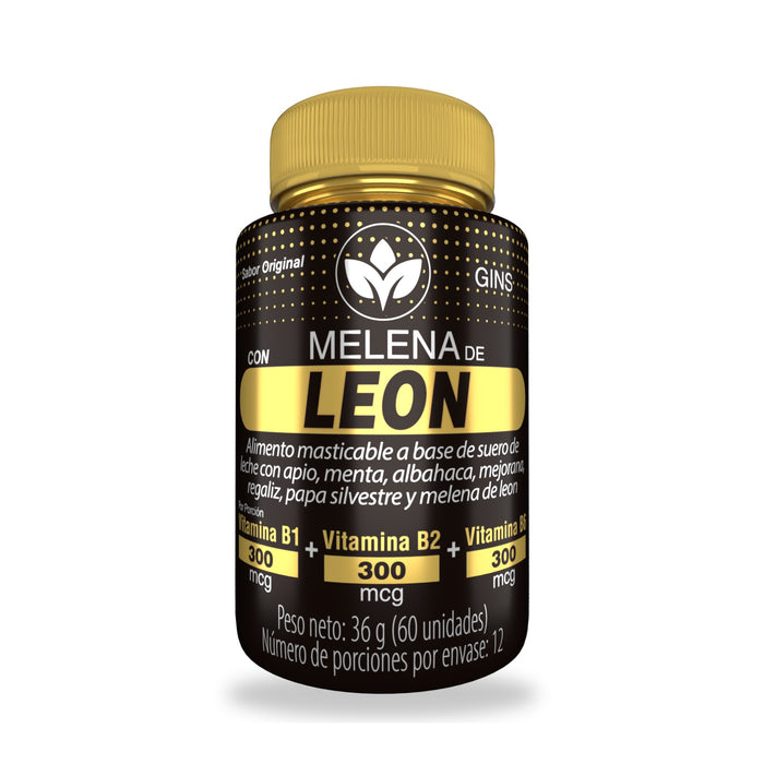 Melena de León GINS Vitalcom masticables x 60