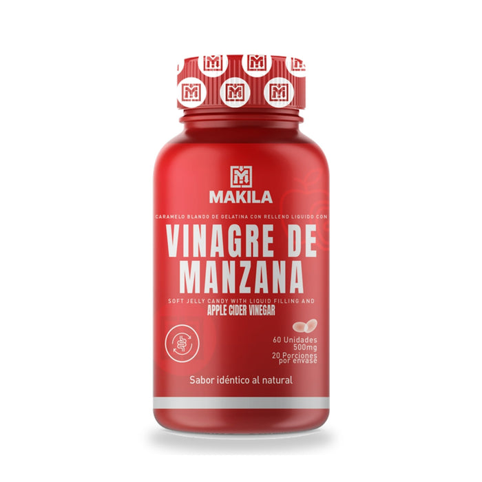 Vinagre de manzana Makila en cápsulas blandas x 60