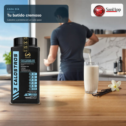 Calostro y proteína para tu bienestar diario