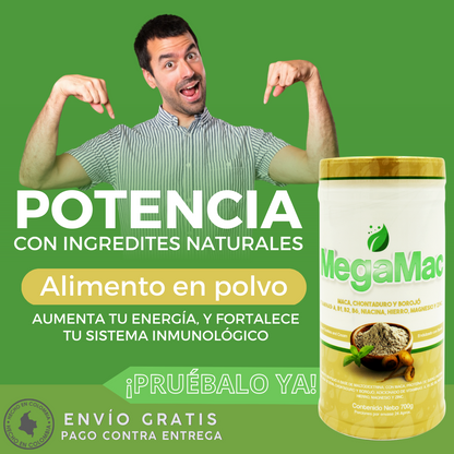 Suplemento natural
Energía y potencia
Vitalidad diaria
Refuerzo inmunológico
Salud masculina
Cuidado de la próstata
Ciclo menstrual
Proteínas en polvo
Alimento saludable
Antioxidantes naturales