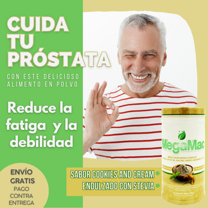 Suplemento natural
Energía y potencia
Vitalidad diaria
Refuerzo inmunológico
Salud masculina
Cuidado de la próstata
Ciclo menstrual
Proteínas en polvo
Alimento saludable
Antioxidantes naturales