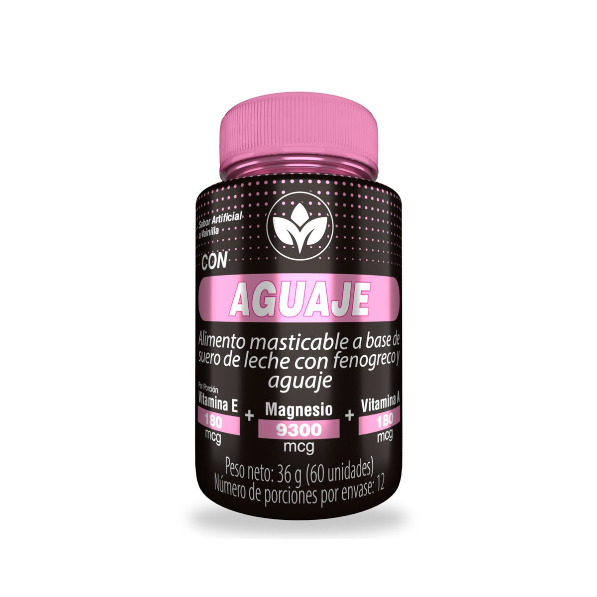 Aguaje Vitalcom masticables con fenogreco x 60