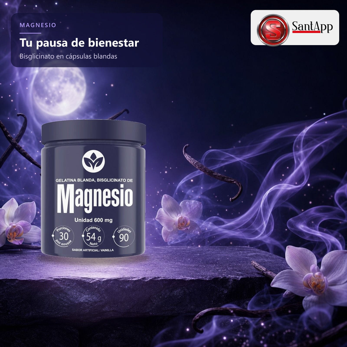Bisglicinato de magnesio para tu pausa diaria de bienestar