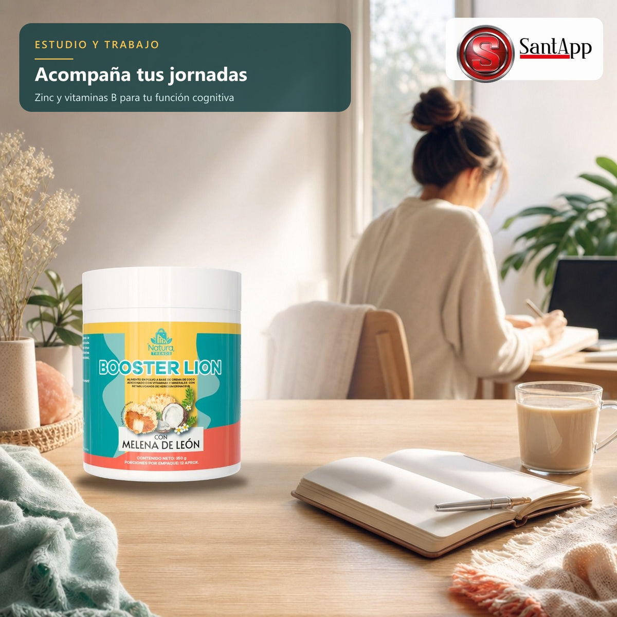 Melena de León para tus jornadas de estudio y trabajo