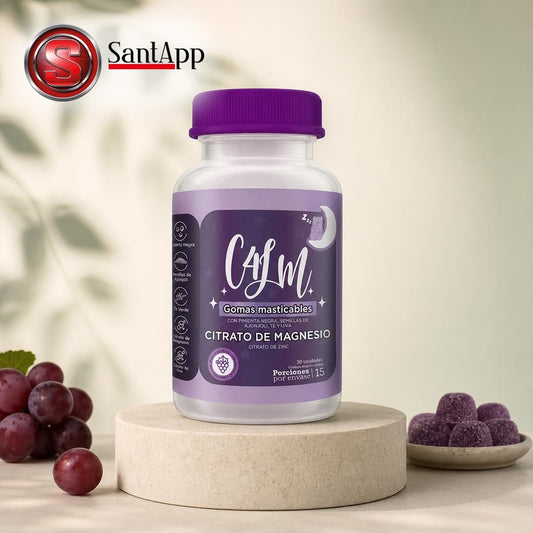 C4LM gomas masticables sabor uva