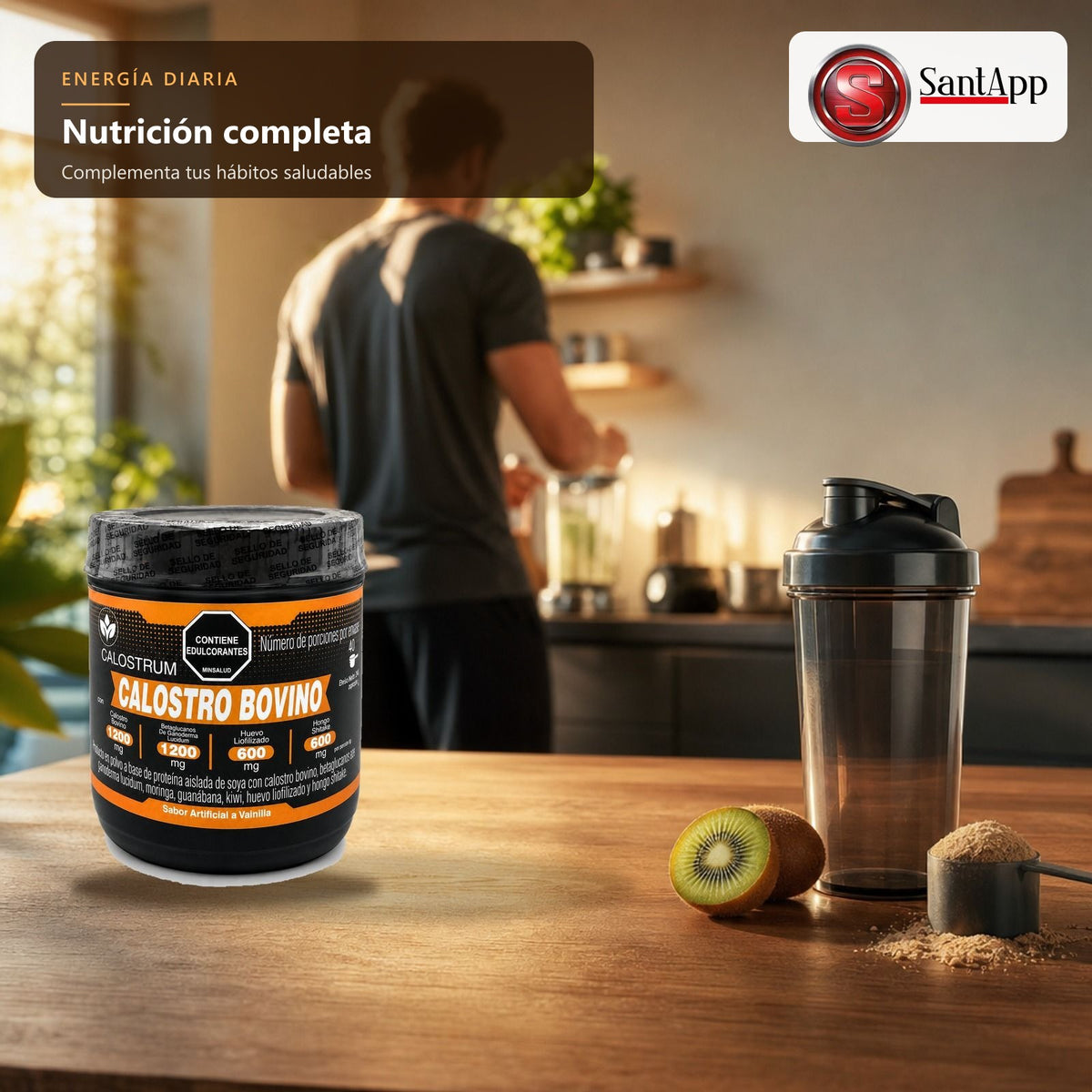 Calostro y proteína para tu rutina diaria