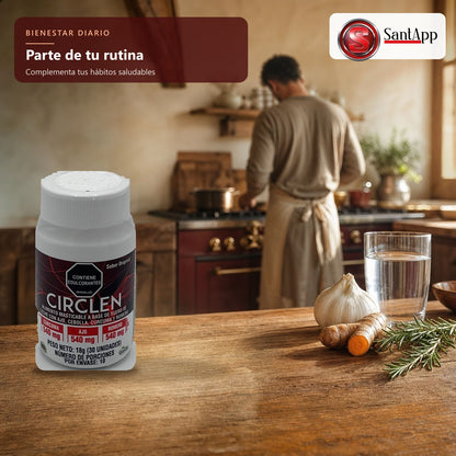 Ajo y cúrcuma en masticables para tu rutina