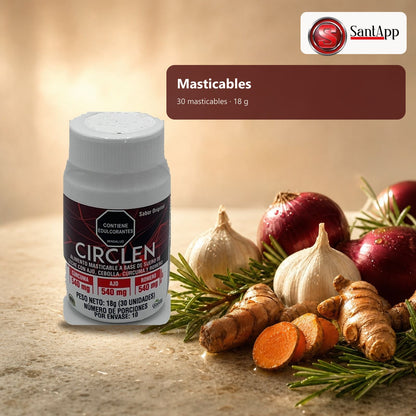Circlen endulzado con estevia, frasco de 30