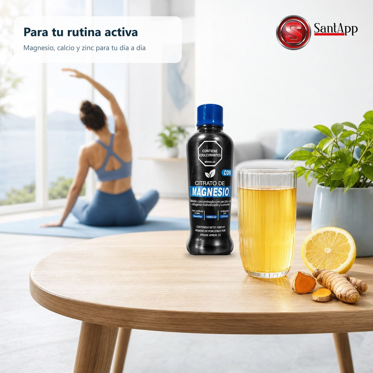 Citrato de magnesio para tu rutina activa