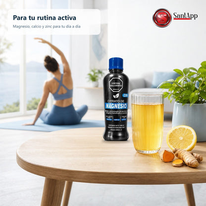 Citrato de magnesio para tu rutina activa
