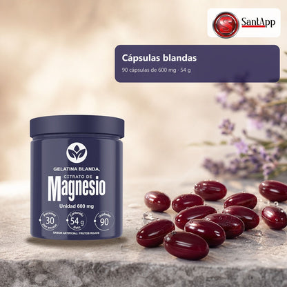 Cápsulas blandas sabor frutos rojos, 90 unidades