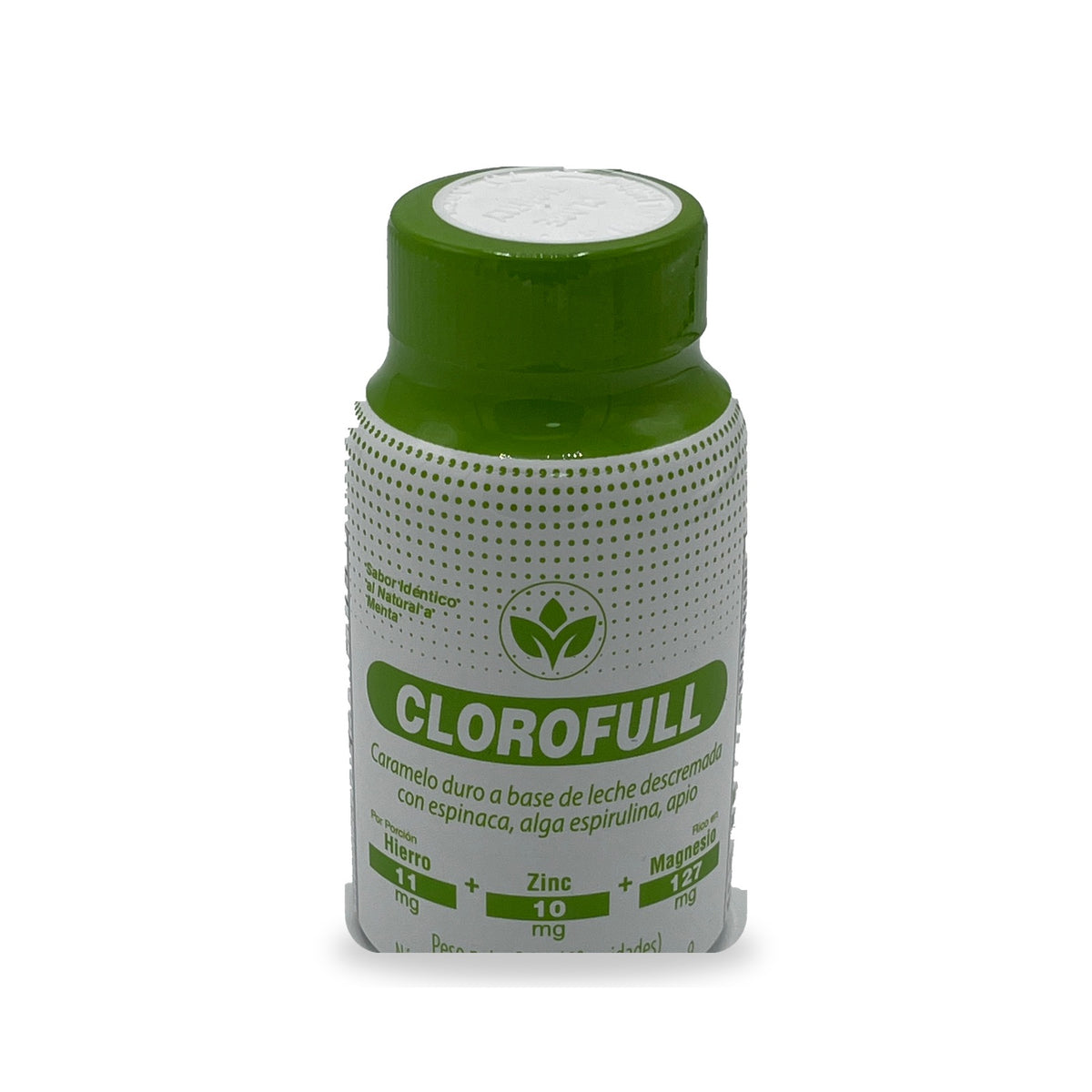 Clorofull Vitalcom caramelos con espinaca, espirulina y apio x 60
