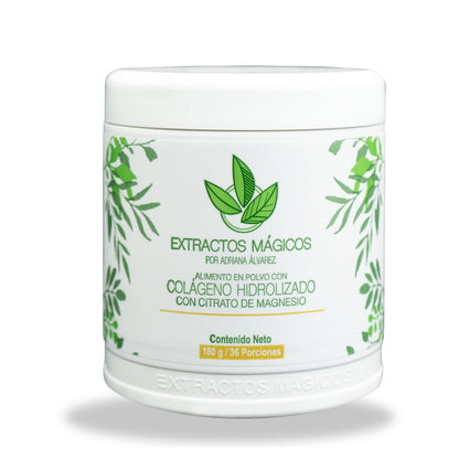 Colágeno hidrolizado con citrato de magnesio Extractos Mágicos 180 g