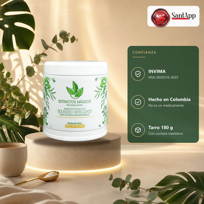Colágeno con notificación sanitaria INVIMA NSA-0020316-2025