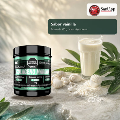 Colagmar sabor vainilla, envase de 500 g