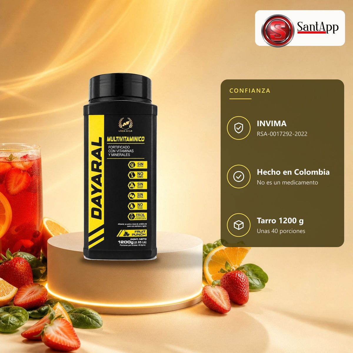 Dayaral con registro INVIMA RSA-0017292-2022