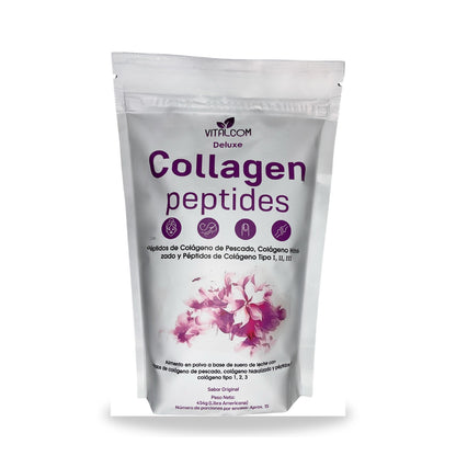Deluxe Collagen Peptides Vitalcom 454 g