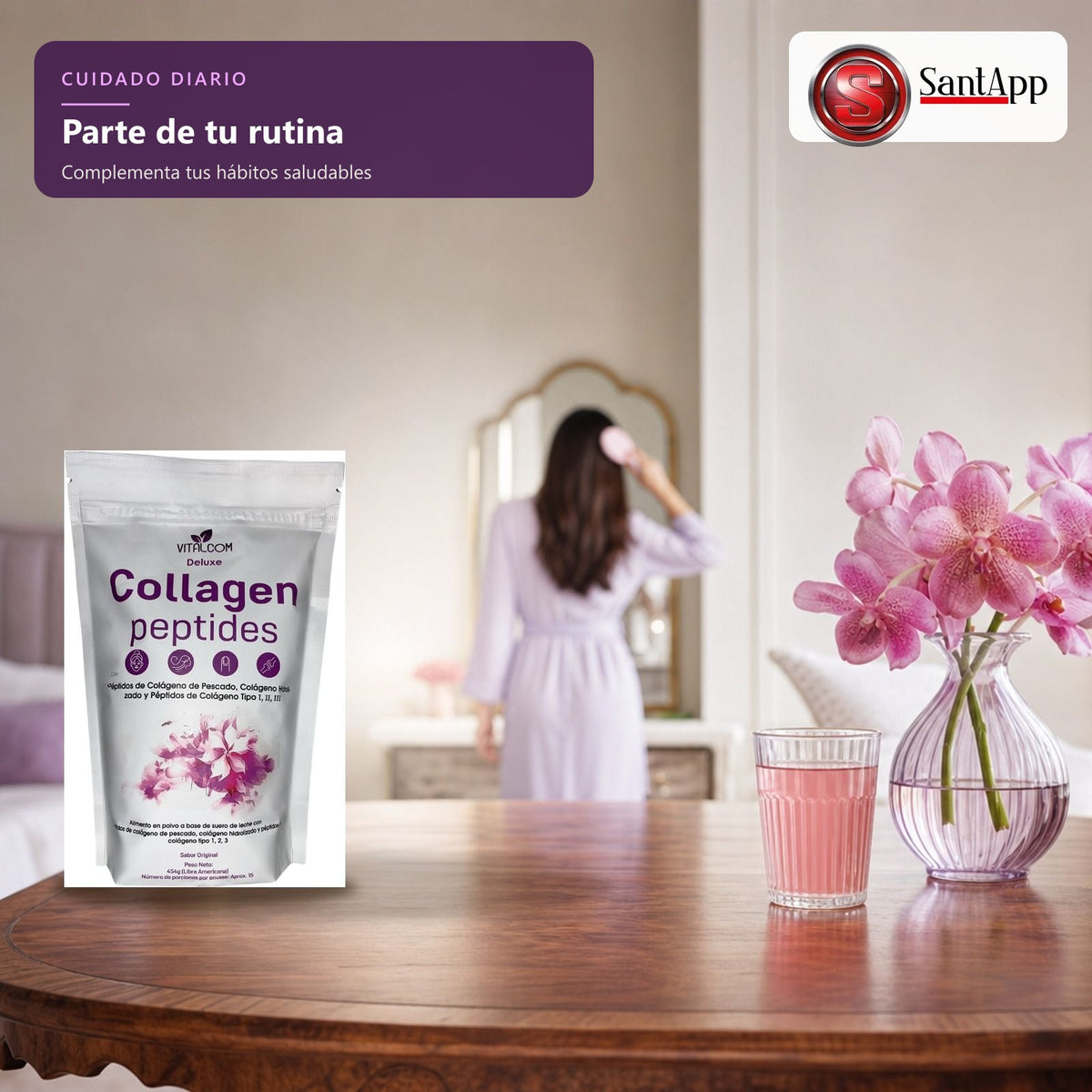Colágeno y vitamina C para tu rutina diaria