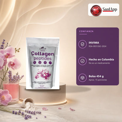 Deluxe Collagen Peptides con registro INVIMA RSA-0031262-2024