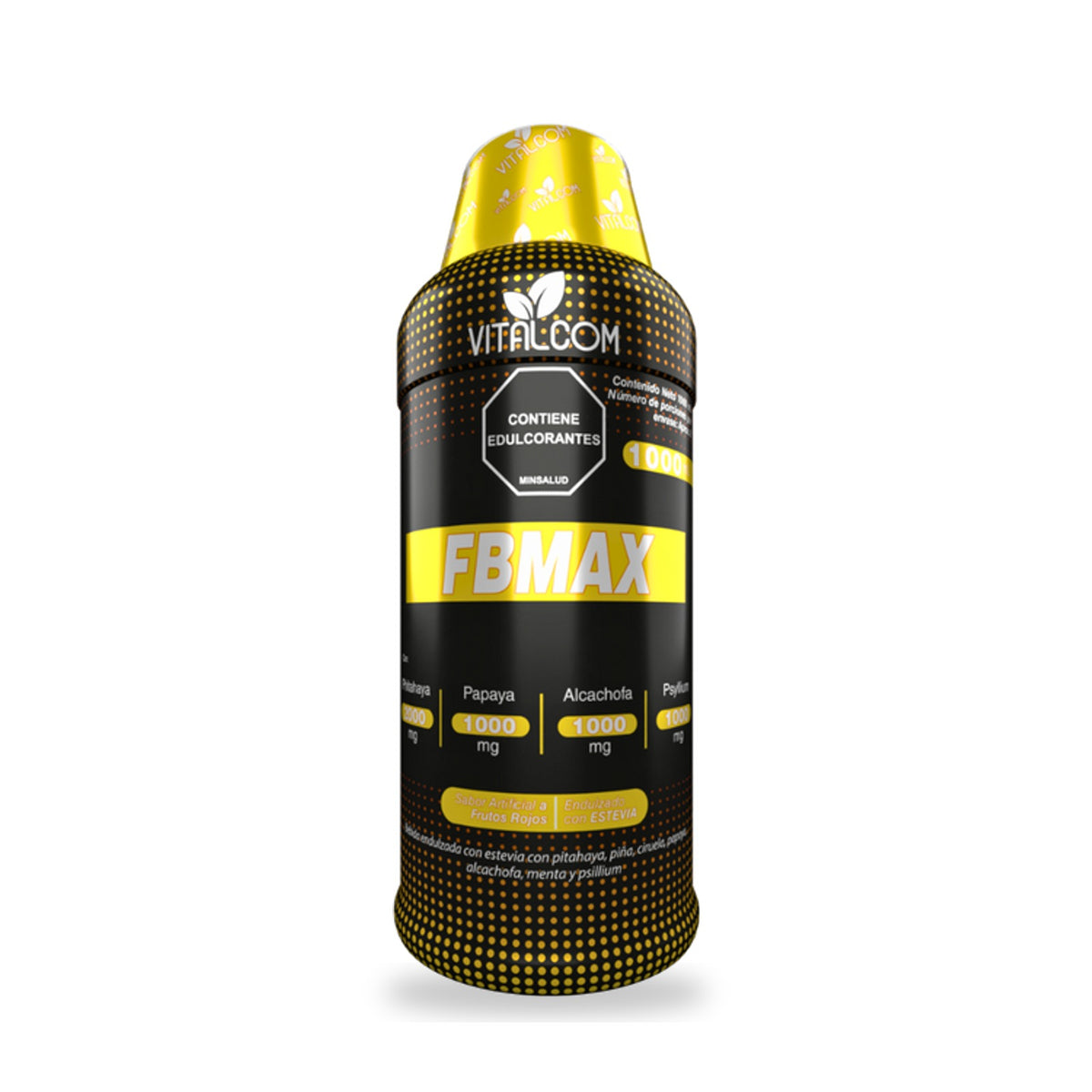 FBMAX bebida con fibra, pitahaya, papaya y alcachofa 1000 ml