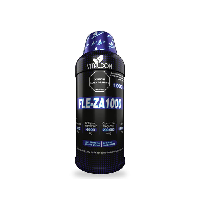 FLE-ZA1000 bebida con colágeno hidrolizado y cúrcuma 1000 ml