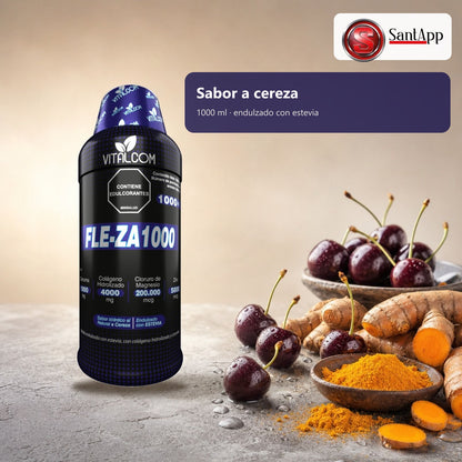 FLE-ZA1000 sabor cereza endulzado con estevia