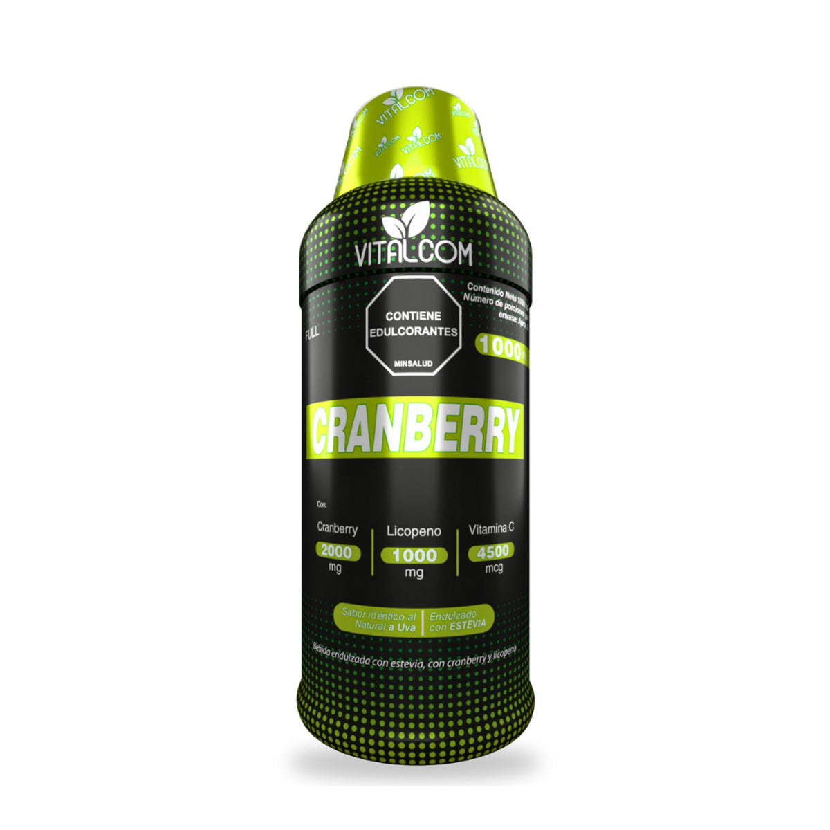 Full Cranberry bebida con cranberry, licopeno y vitamina C sabor uva 1000 ml