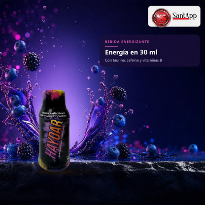 Bebida energizante Haydar: energía en una porción de 30 ml