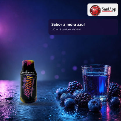 Haydar sabor mora azul, 240 ml, 8 porciones