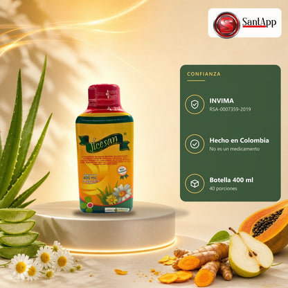 Ilcesan con registro INVIMA RSA-0007359-2019, hecho en Colombia