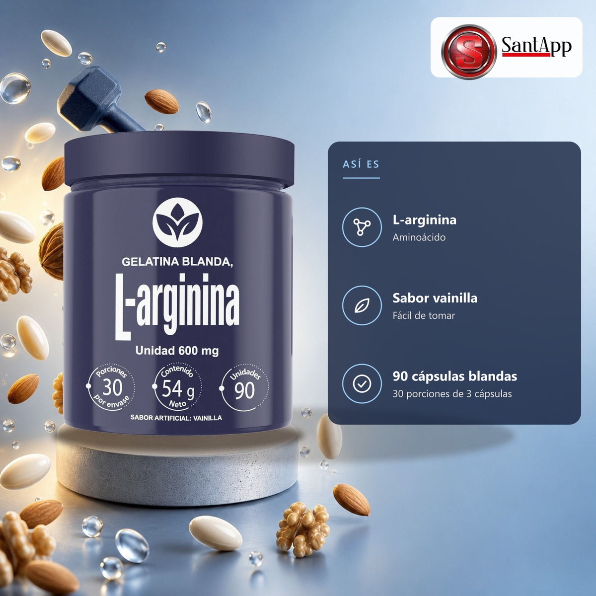 L-Arginina Vitalcom: así es por dentro