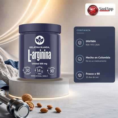 L-Arginina Vitalcom con registro INVIMA RSA-1972-2026
