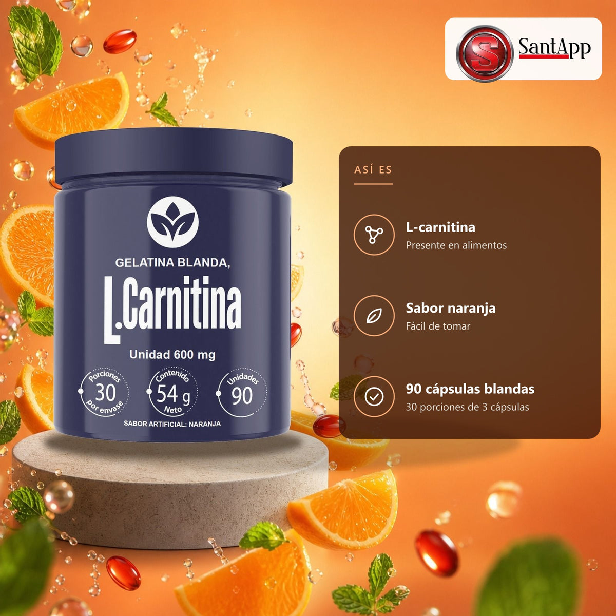 L-Carnitina Vitalcom: así es por dentro