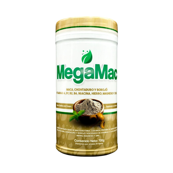 MegaMac alimento en polvo con maca, borojó y chontaduro 700 g