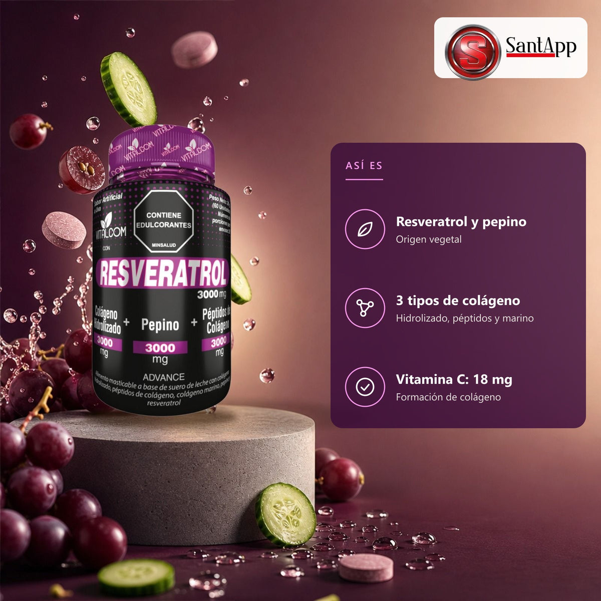 Resveratrol GINS: así es por dentro