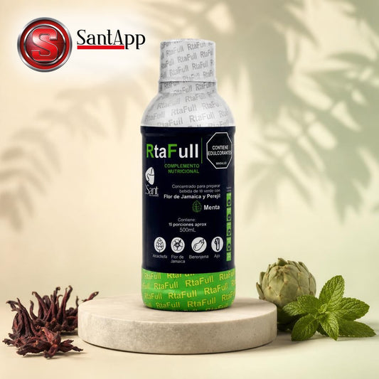 RtaFull concentrado de té verde, flor de Jamaica y alcachofa 500 mL