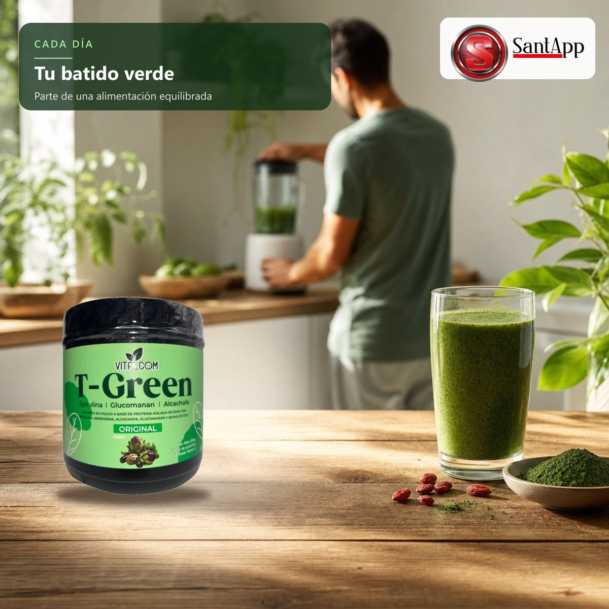 Proteína verde para tu rutina diaria