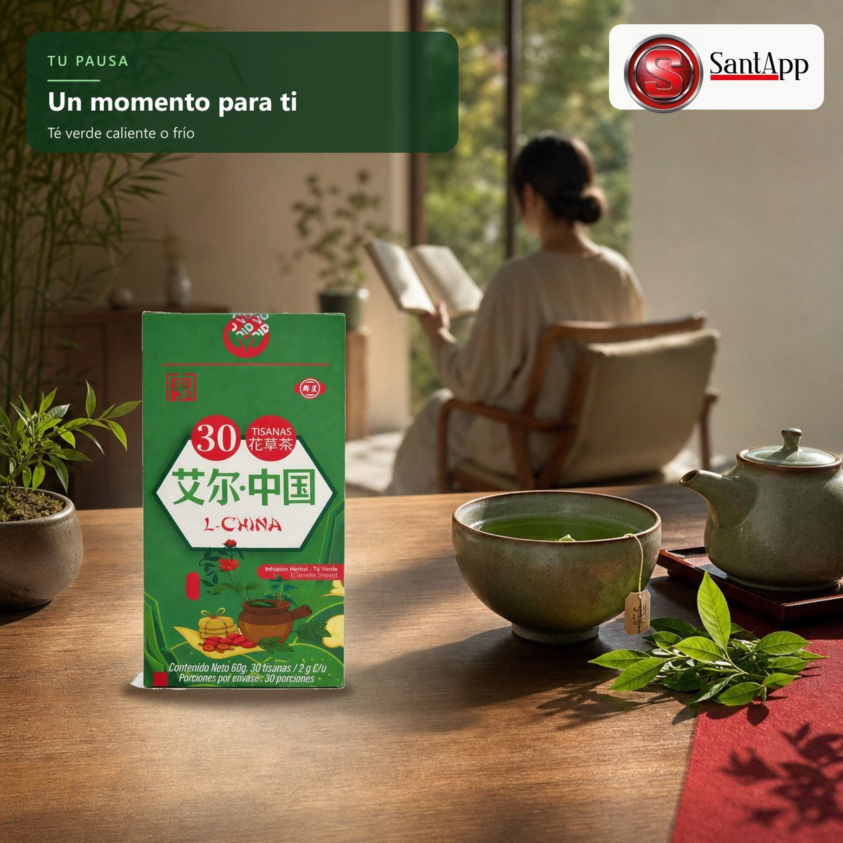 Té verde para tus rituales diarios