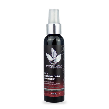 Tónico capilar prevención caída con Trichogen 8% 120 ml, Extractos Mágicos