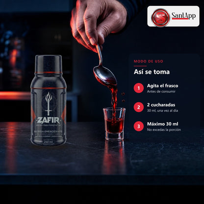 Cómo tomar Zafir: 2 cucharadas (30 ml) una vez al día