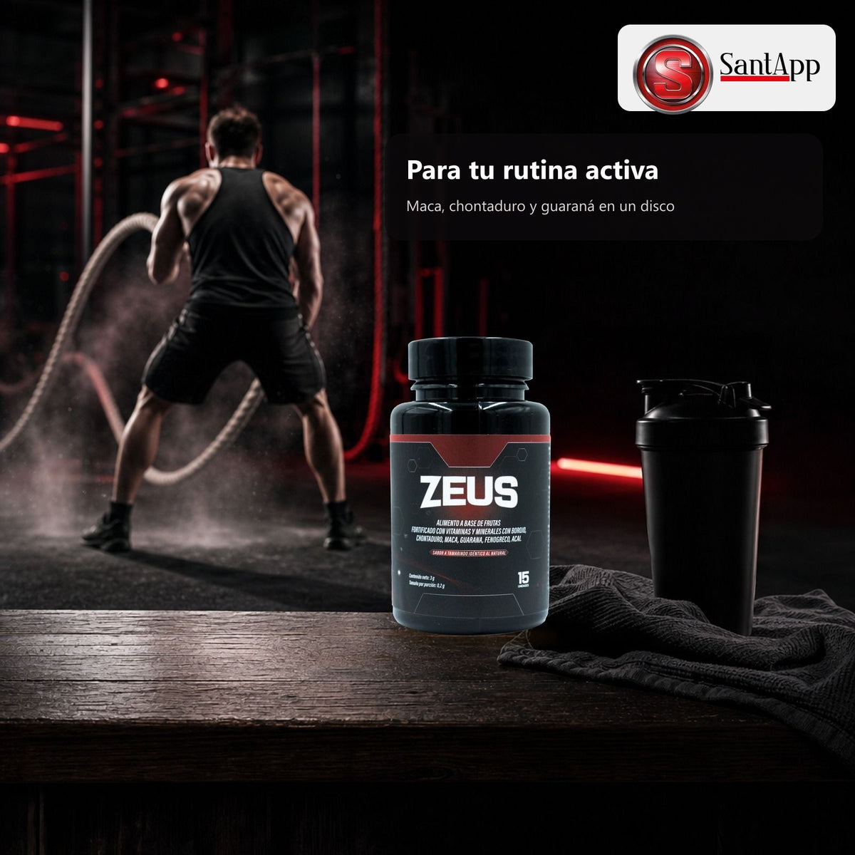 Zeus para tu rutina activa y el entrenamiento